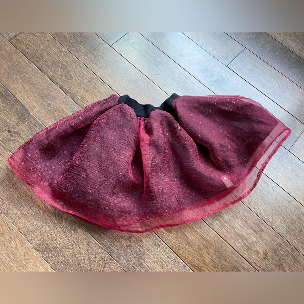 Mini street tulle skirt